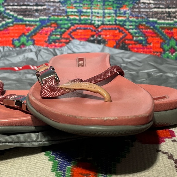 PRADA pink flip flops sandals 7.5 EUC - Picture 15 of 16
